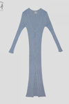BASERANGE LOULOU Dress DRLOU-CO-AU23 Blue Mix